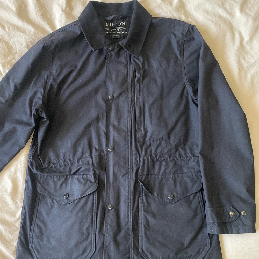 Filson DRY WAX MILE MARKER COAT medium Original series Made in USA